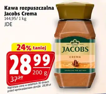 Kawa rozpuszczalna Jacobs Crema
