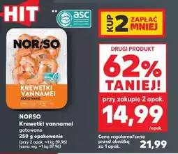 Kaufland NORSO Krewetki vannamei gotowane oferta