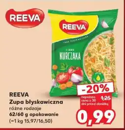Kaufland REEVA Zupa błyskawiczna oferta