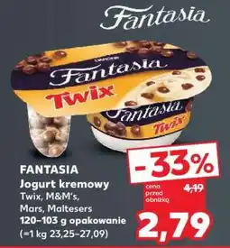 Kaufland FANTASIA Jogurt kremowy Twix, M&M’s, Mars, Maltesers oferta
