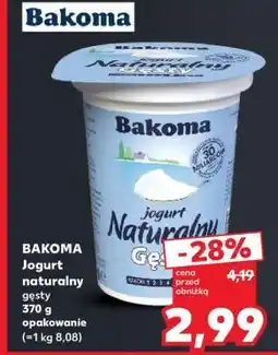 Kaufland BAKOMA Jogurt naturalny gęsty oferta