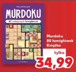 Kaufland Murdoku 80 łamigłówek Książka oferta