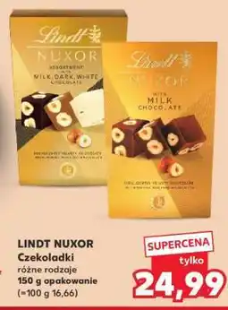 Kaufland LINDT NUXOR Czekoladki oferta