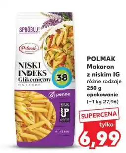 Kaufland POLMAK Makaron z niskim IG oferta