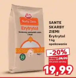 Kaufland SANTE SKARBY ZIEMI Erytrol 1 kg opakowanie oferta