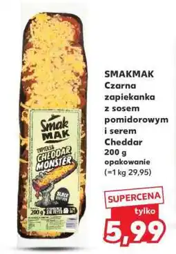 Kaufland SMAKMAK Czarna zapiekanka z sosem pomidorowym i serem Cheddar oferta