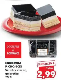 Kaufland Sernik z czarną galaretką oferta