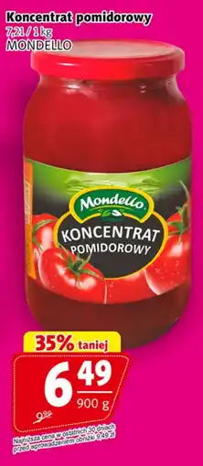 Prim Market Koncentrat pomidorowy Mondello oferta