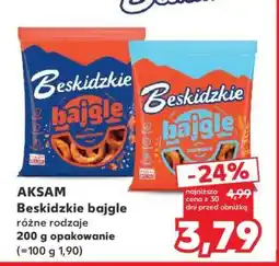 Kaufland AKSAM Beskidzkie bajgle oferta