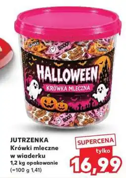 Kaufland JUTRZENKA Krówki mleczne w wiaderku oferta
