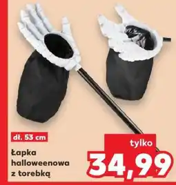 Kaufland Łapka halloweenowa z torebką oferta