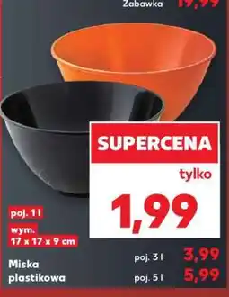 Kaufland Miska plastikowa oferta