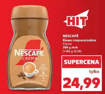 NESCAFÉ Kawa rozpuszczalna Crema 200 g słoik