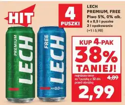 Kaufland LECH PREMIUM, FREE oferta