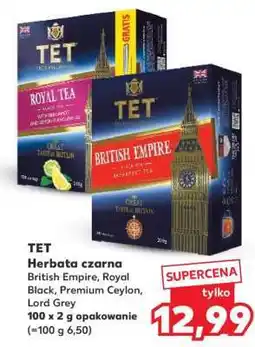 Kaufland TET Herbata czarna oferta