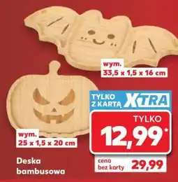 Kaufland Deska bambusowa oferta