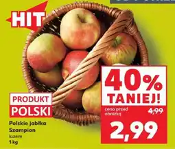 Kaufland Polskie jabłka Szampion luzem 1 kg oferta