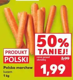 Kaufland Polska marchew, luzem 1 kg oferta