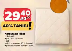 Netto Narzuta na łóżko oferta