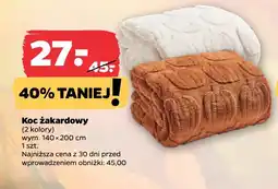 Netto Koc żakardowy oferta