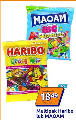 Action Multipak Haribo lub MAOAM oferta