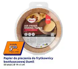 Action Papier do pieczenia do frytkownicy bez tłuszczowej Dumil oferta