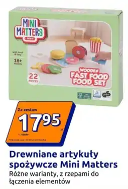 Action Drewniane artykuły spożywcze Mini Matters oferta