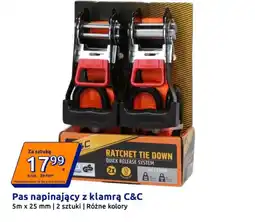 Action Pas napinający z klamrą C&C oferta