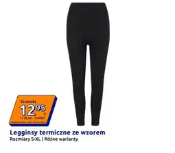 Action Legginsy termiczne ze wzorem oferta