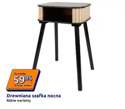 Action Drewniana szafka nocna oferta