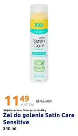 Action Żel do golenia Satin Care Sensitive oferta