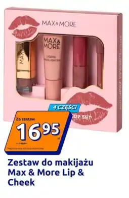 Action Zestaw do makijażu Max & More Lip & Cheek oferta