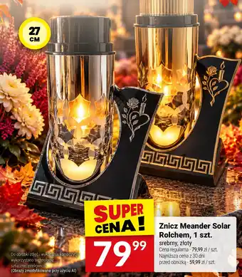 Znicz Meander Solar Rolchem