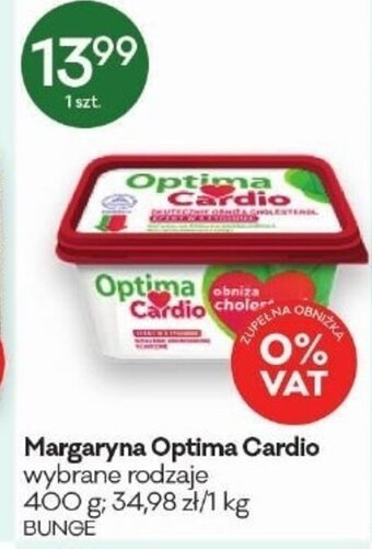 Groszek Margaryna Optima Cardio 400g oferta