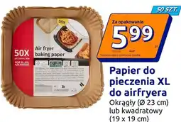 Action Papier do pieczenia XL do airfryera oferta