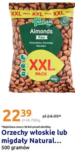 Action Orzechy włoskie lub migdały Natural Happiness XXL oferta