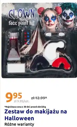 Action Zestaw do makijażu na Halloween Clown face paint kit oferta
