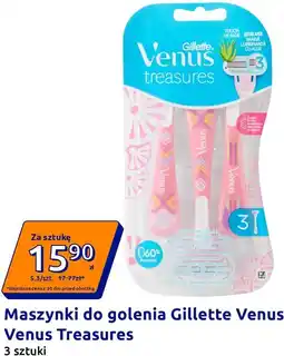 Action Maszynki do golenia Gillette Venus Venus Treasures, 3 sztuki oferta