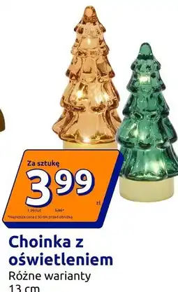 Action Choinka z oświetleniem 13 cm oferta