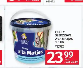 Filety śledziowe Fisher King