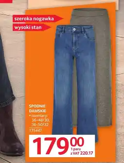 Selgros Spodnie damskie Stan oferta