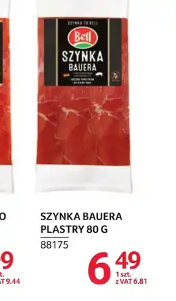 Selgros Szynka Bell oferta