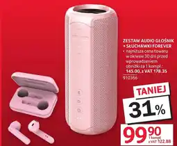 Selgros Zestaw audio Forever oferta