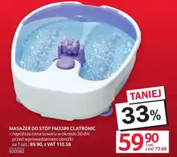 Selgros Masażer do stóp Clatronic oferta