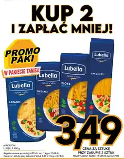 Kupiec Makaron Lubella spaghetti oferta
