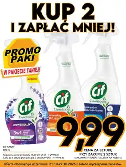 Kupiec Spray Cif Cleanboost uniwersalny odkamieniacz oferta