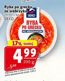 Prim Market Ryba po grecku ze srebrzyka Seko oferta
