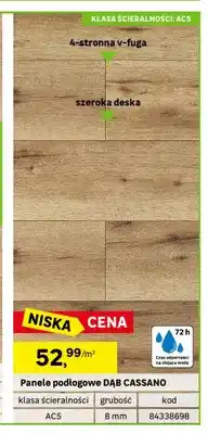 Leroy Merlin Panele podłogowe Dąb Cassano oferta