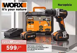 Leroy Merlin Wiertarko-wkrętarka akumulatorowa udarowa Nitro WX352,1 Worx oferta