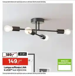 Leroy Merlin Lampa sufitowa Lina oferta